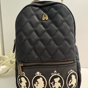 Loungefly Disney Princess Cameo Mini Backpack with Silhouette Design